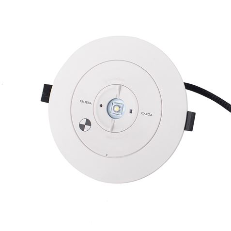 LUZ DE EMERGENCIA EMPOTRABLE 330LUMENS 6000K ELBAT - Imagen 2