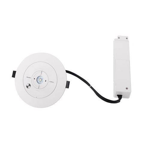 LUZ DE EMERGENCIA EMPOTRABLE 330LUMENS 6000K ELBAT - Imagen 3