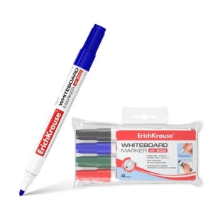 PACK 4 ROTULADORES PARA PIZARRA BLANCA 0.8/2.5MM ERICHKRAUSE