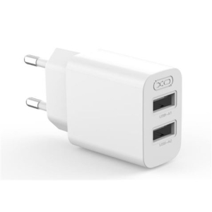CARGADOR DOBLE PUERTO USB CARGA RAPIDA 10W L109 XO