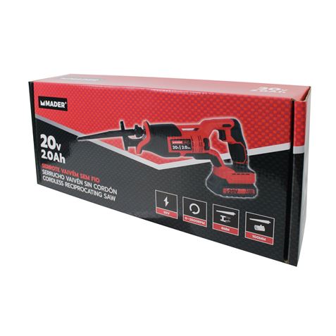SIERRA DE SABLE BRUSHLESS 20V 2AH MADER - Imagen 2
