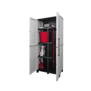 ARMARIO ESCOBERO CON PATAS REGULABLES 680X370X1690MM ARTPLAST