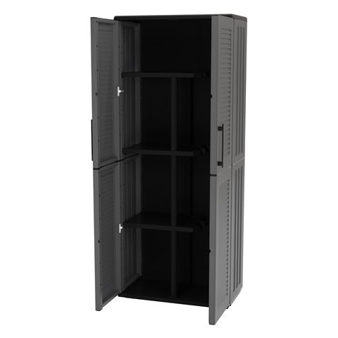 ARMARIO ALTO DE PLÁSTICO 680X370X1630MM LINEA EASY ARTPLAST - Imagen 4