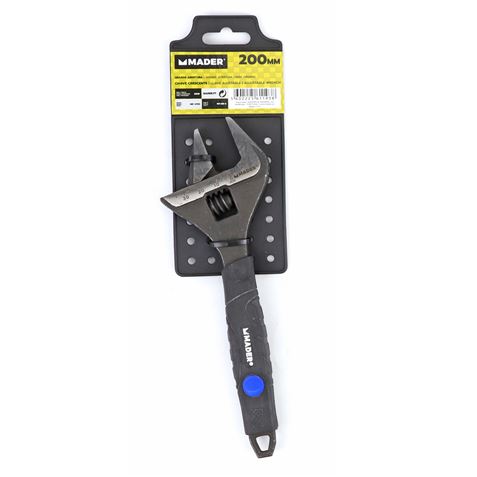 LLAVE INGLESA 8" · 200MM MANGO RECUBIERTO MADER - Imagen 3