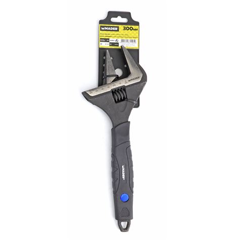 LLAVE INGLESA 12"- 300MM MANGO RECUBIERTO MADER - Imagen 3
