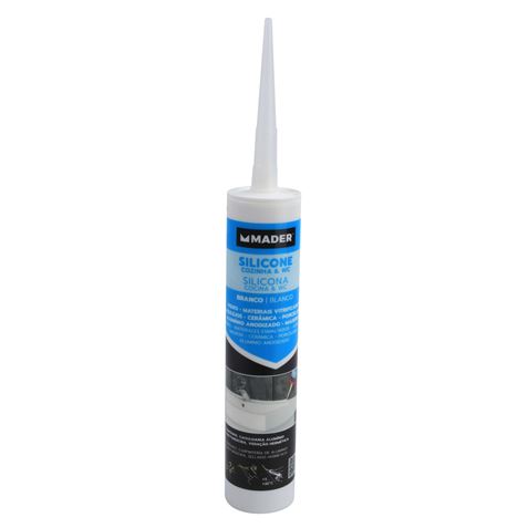 SILICONA MULTIUSOS BLANCO 280ML MADER
