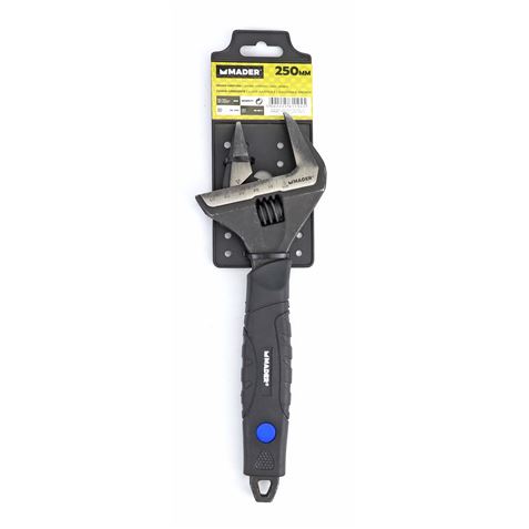 LLAVE INGLESA 10"- 250MM MANGO RECUBIERTO MADER - Imagen 3