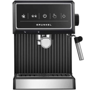 CAFETERA ELECTRICA CON PANTALLA TACTIL 20PULSE 20 BAR 850W GRUNKEL