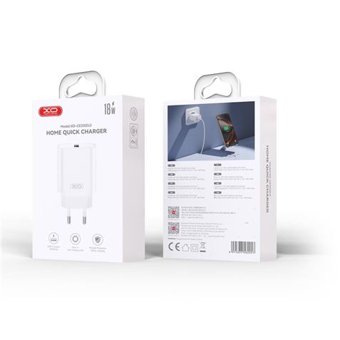CARGADOR TELEFONIA USB 18W CE33 XO - Imagen 2
