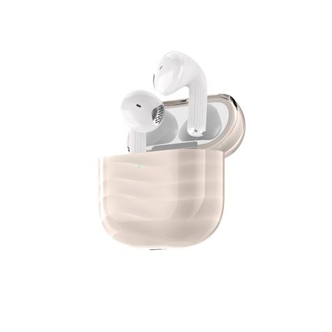 AURICULARES BLUETOOTH TWS G41 BEIGE XO