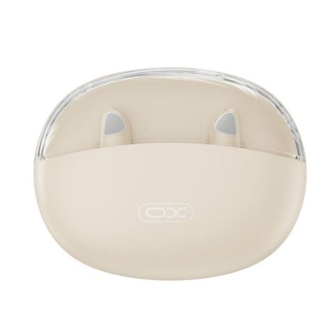 AURICULARES BLUETOOTH TWS CON DOBLE MICRO Y CANCELACION DE RUIDO G22 BEIGE - Imagen 2