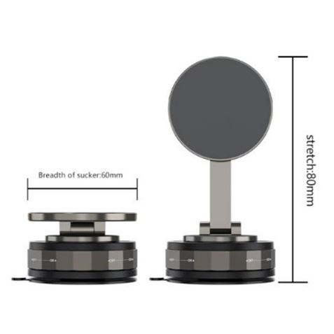 SOPORTE COCHE POR VACIO MAGNETICO COMPACTO C176 XO - Imagen 3