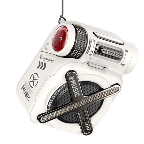 ALTAVOZ BLUETOOTH PORTATIL ULTRA COMPACTO F72 BLANCO XO - Imagen 5