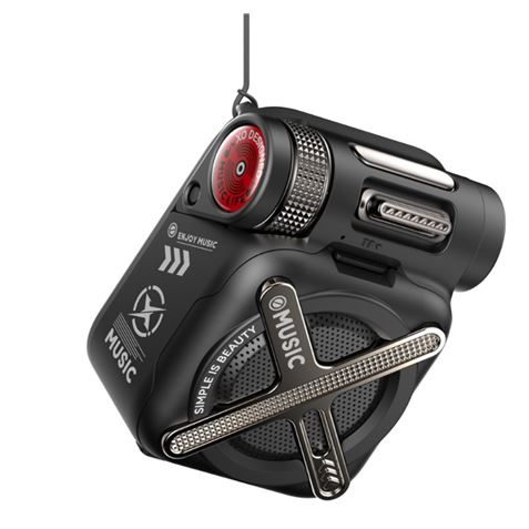 ALTAVOZ BLUETOOTH PORTATIL ULTRA COMPACTO F72 NEGRO XO - Imagen 3