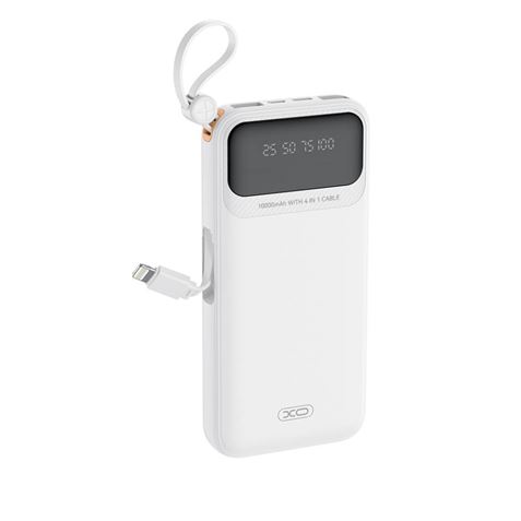 POWERBANK 10000MAH 3 SALIDAS BLANCO PR278 XO - Imagen 2