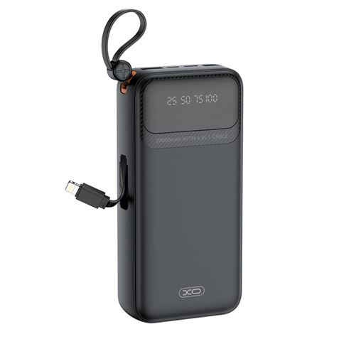 POWERBANK 20000MAH 3 SALIDAS NEGRO PR278 XO - Imagen 4