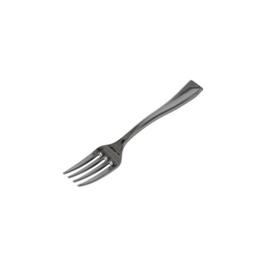SET 50 TENEDOR 10CM PLASTICO REUTILIZABLE PLATA ALGON