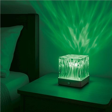 LAMPARA PROYECTOR CON LUZ EFECTO AURA 16 COLORES Y MANDO A DISTANCIA - Imagen 2