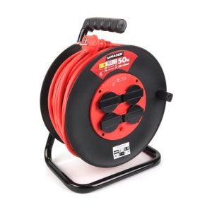 ENROLLADOR DE CABLE 50 METROS CABLE 3X1.5MM MADER