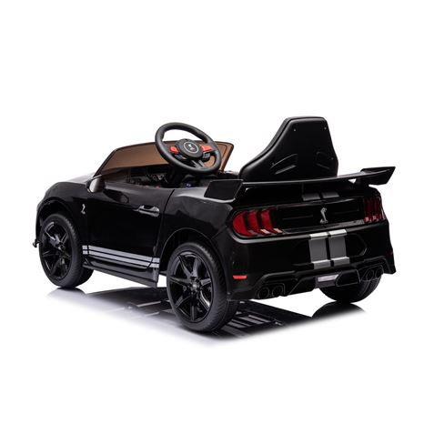 COCHE INFANTIL A BATERIA CON CONTROL REMOTO FORD MUSTANG SHELBY GT500 NEGRO - Imagen 3