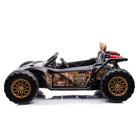 COCHE INFANTIL A BATERIA CON CONTROL REMOTO BUGGY BLACK GOLD - Imagen 3