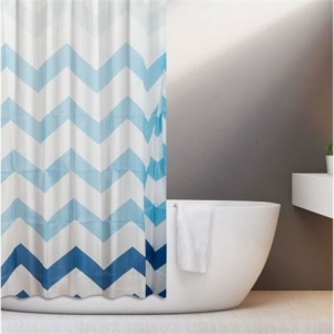 CORTINA DE BAÑO 100% POLIESTER MARINO HBS
