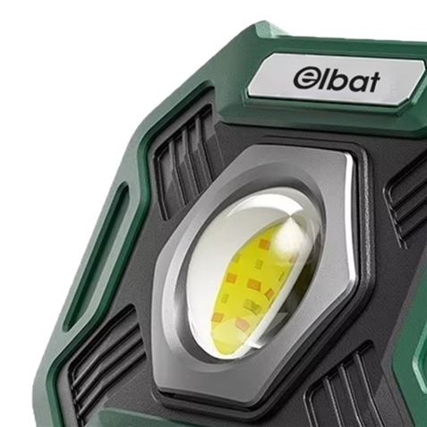 FOCO LED MULTIFUNCIÓN RECARGABLE 20W 2000LM LUZ FRIA ELBAT - Imagen 2