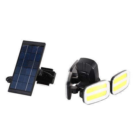 FOCO SOLAR CUÁDRUPLE CON SENSOR 800LM ELBAT - Imagen 2