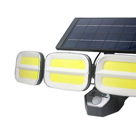 FOCO SOLAR CUÁDRUPLE CON SENSOR 800LM ELBAT - Imagen 4