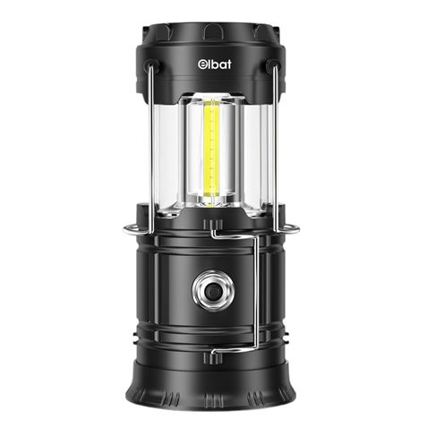 LINTERNA LED CAMPING 2 EN 1 CON GANCHO 280LM ELBAT - Imagen 3