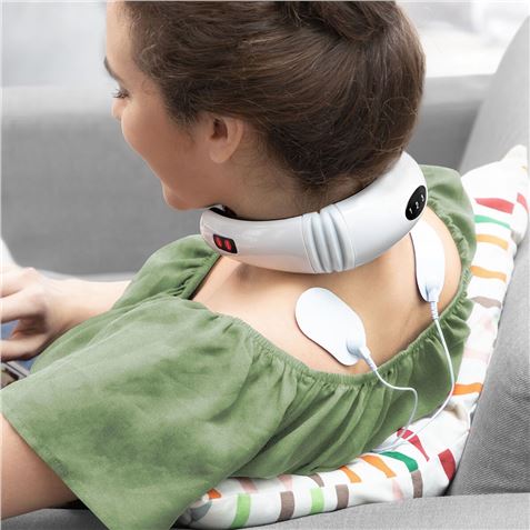 MASAJEADOR DE CUELLO Y ESPALDA ELECTROMAGNETICO INNOVAGOODS - Imagen 3
