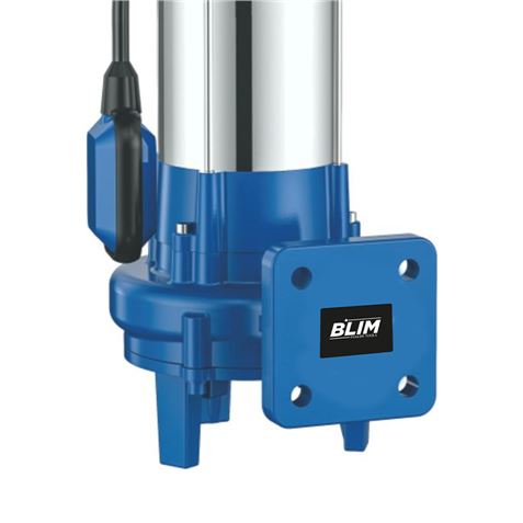 BOMBA SUMERGIBLE TRITURADORA INOX AGUAS SUCIAS 1,5HP BLIM - Imagen 2