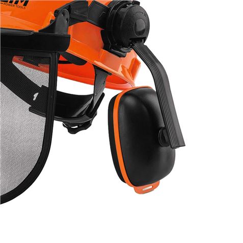 CASCO DE SEGURIDAD CON VISERA Y PROTECCIÓN AUDITIVA BLIM - Imagen 2