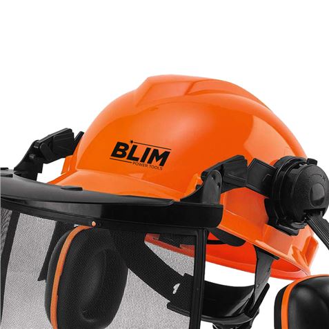 CASCO DE SEGURIDAD CON VISERA Y PROTECCIÓN AUDITIVA BLIM - Imagen 4