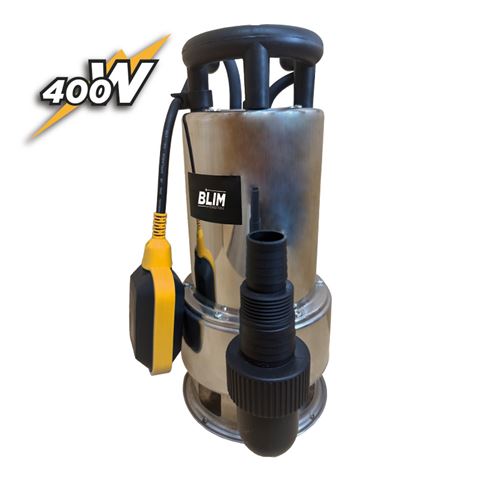 BOMBA SUMERGIBLE INOX AGUAS SUCIAS 400W BLIM