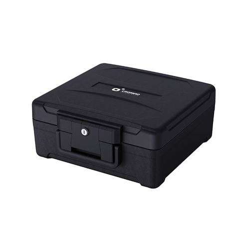 CAJA FUERTE FIREBOX S1 RESISTENTE FUEGO Y AGUA 155X365X285MM CROMAD - Imagen 2