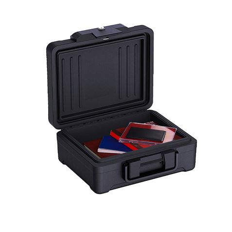 CAJA FUERTE FIREBOX S1 RESISTENTE FUEGO Y AGUA 155X365X285MM CROMAD - Imagen 4