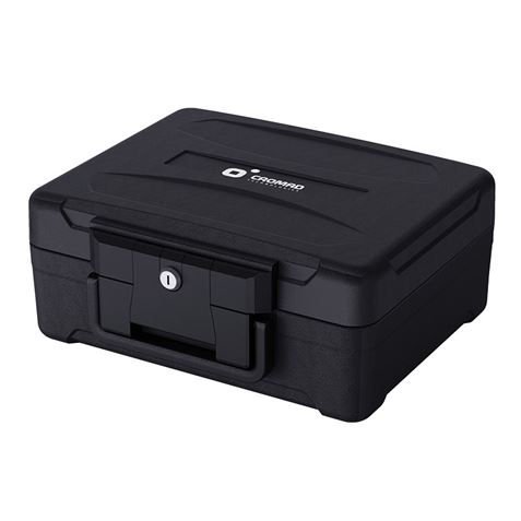 CAJA FUERTE FIREBOX M1 RESISTENTE FUEGO Y AGUA 170X390X365MM CROMAD - Imagen 2