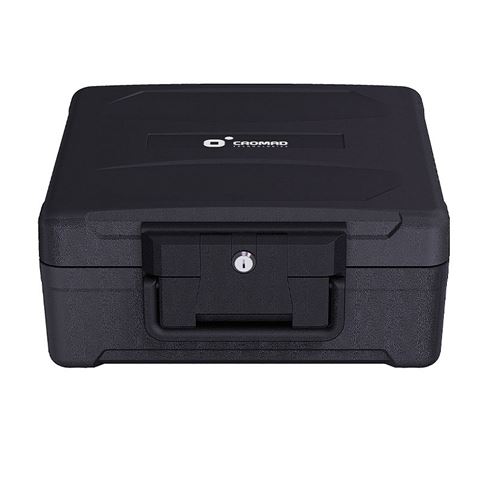 CAJA FUERTE FIREBOX M1 RESISTENTE FUEGO Y AGUA 170X390X365MM CROMAD - Imagen 3