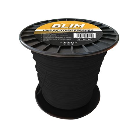 HILO DE NYLON REDONDO PARA DESBROZADORAS 4.5MMX128MTRS BLIM