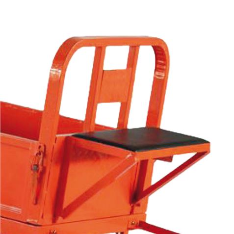 REMOLQUE PARA MOTOCULTOR 100X80X30CM CON CAJA BASCULANTE BLIM - Imagen 3
