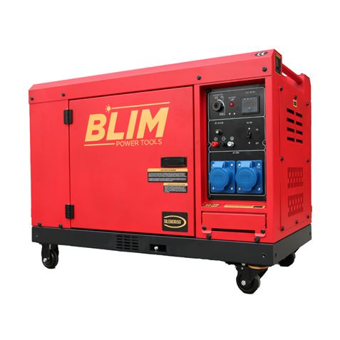 GENERADOR INSONORIZADO GASOIL 6500W BLIM - Imagen 2