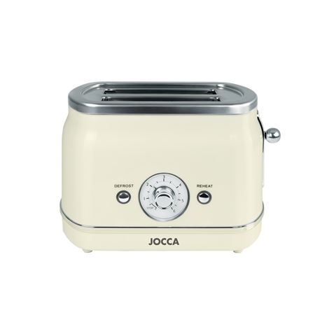 TOSTADOR VINTAGE CREMA 2 REBANADAS 700 JOCCA
