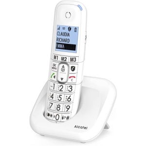 TELEFONO INALAMBRICO TECLAS GRANDES CON MANOS LIBRES XL785 BLANCO ALCATEL