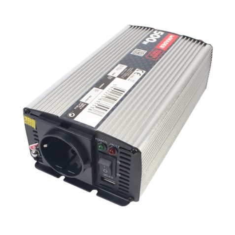 INVERSOR DE CORRIENTE 500W. 12V. MADER - Imagen 3