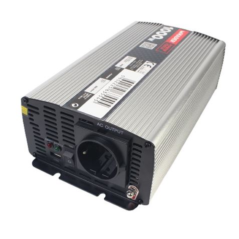 INVERSOR DE CORRIENTE 1000W. 12V. MADER - Imagen 3