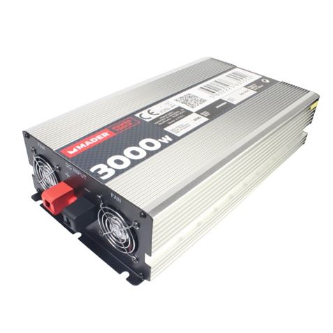 INVERSOR DE CORRIENTE 3000W. 12V. MADER - Imagen 2