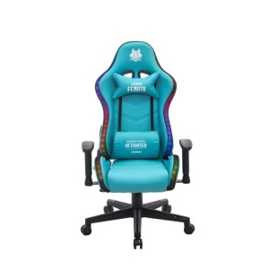 SILLA GAMING RGB SERIE FENRIR VERDE CROMAD