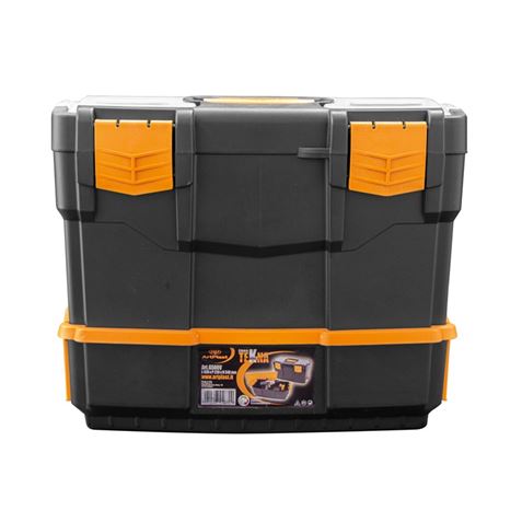 CAJA DE HERRAMIENTAS 420×220×340MM CON ORGANIZADORES Y BANDEJA ARTPLAST - Imagen 3