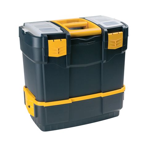 CAJA DE HERRAMIENTAS 460×280×455MM CON ORGANIZADORES Y BANDEJA ARTPLAST - Imagen 2